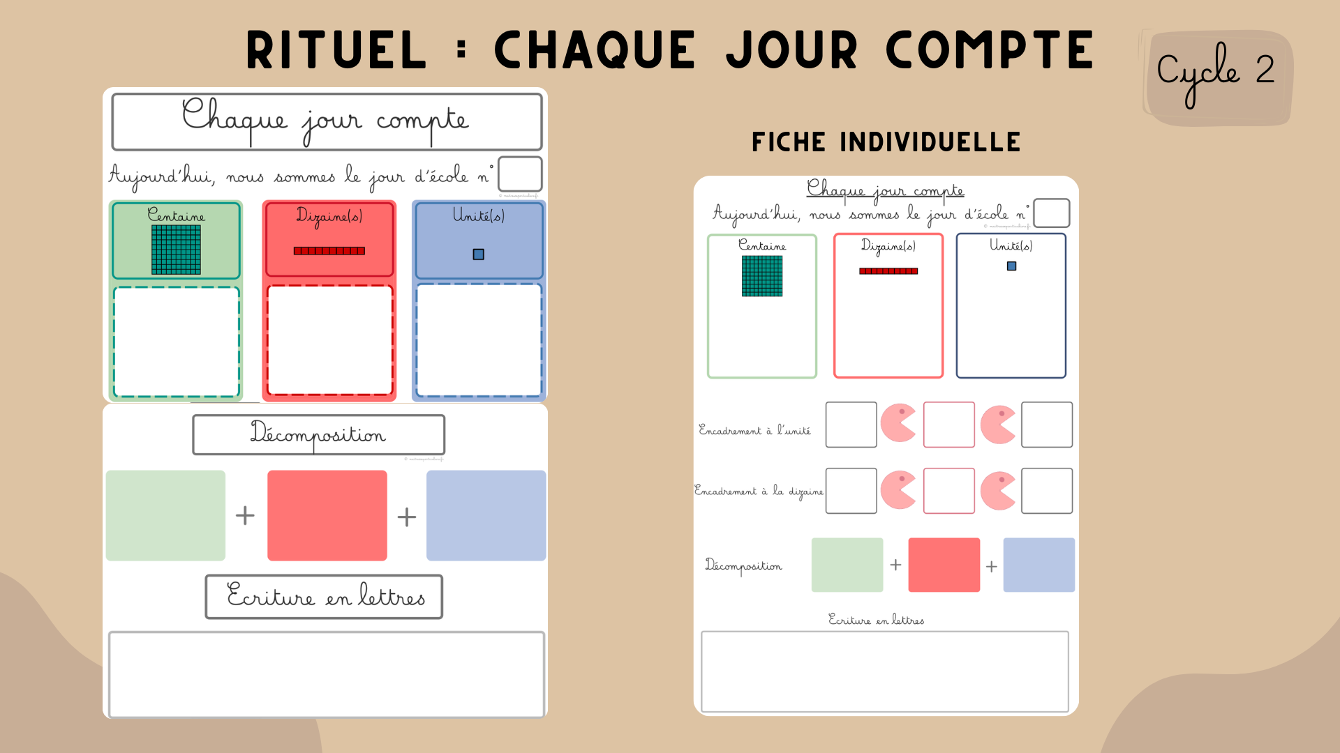 Affichage - Chaque jour compte
