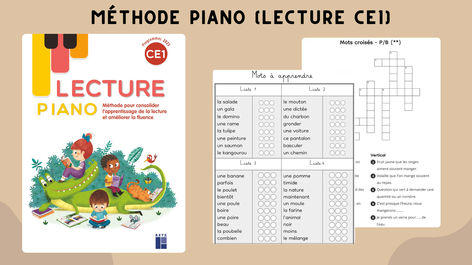 Piano CE1