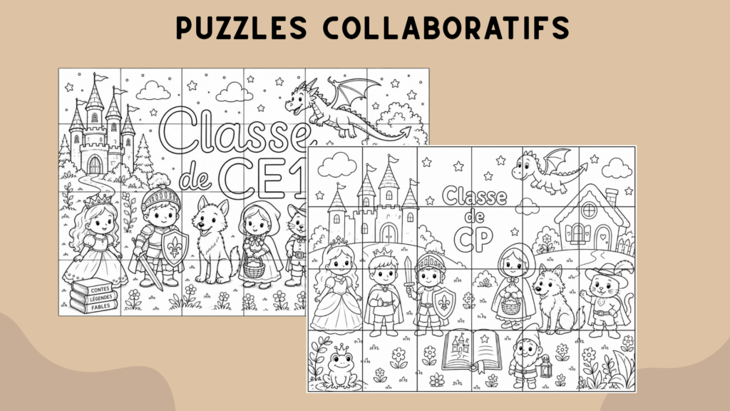 Puzzles collaboratifs